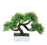 Dragon Colorful Flower Bonsai Tree with Pot Artificial Plant Decoration for Home Office Desk Courtyard Windowsill