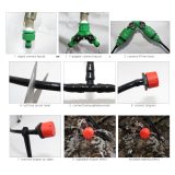MUCIAKIE 50M-5M DIY Drip Irrigation System Automatic Watering Garden Hose Micro Drip Watering Kits with Adjustable Drippers