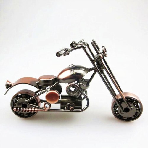 Classical 3D DIY Handmade Motor Model Car Ornament Motorbike Decoration Motorcycle Dispaly Souvenirs Artwork Creative Gift Cycle