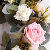Door Wreath Large Garland Artificial Flower Wreath Wall Hanging Door Decoration Home Decoration High Quality Silk Flower