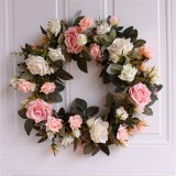 Door Wreath Large Garland Artificial Flower Wreath Wall Hanging Door Decoration Home Decoration High Quality Silk Flower