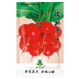 1000pcs Cherry Belle Radish Seeds | Red Globe Radishes Heirloom Root Vegetable Seed
