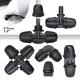 4/7MM (1/4'') Hose Snap-On Connectors