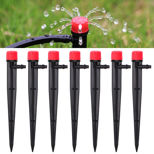 Adjustable 360° 8-Hole Sprinklers - 13/18/27cm