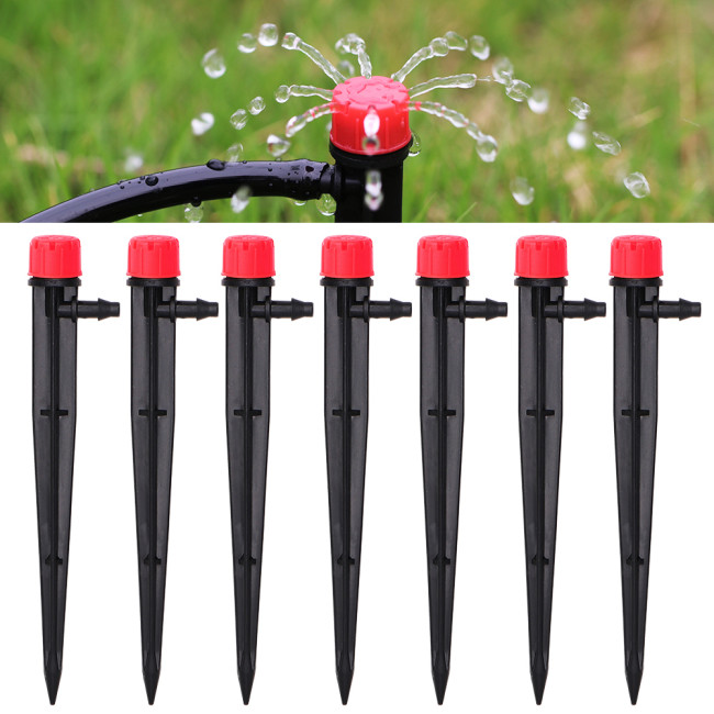 Adjustable 360° 8-Hole Sprinklers - 13/18/27cm