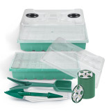 Warm Light Brilliance: 48-Cell Seed Starter Propagation Tray with 4 Beads LED