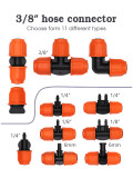 Muciakie® 3/8'' Connecters, Orange