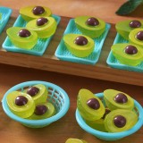 New Arrival: Simulated Avocado Fruit Night Light Ornament, Resin 3D Transparent Avocado Fruit DIY Accessory