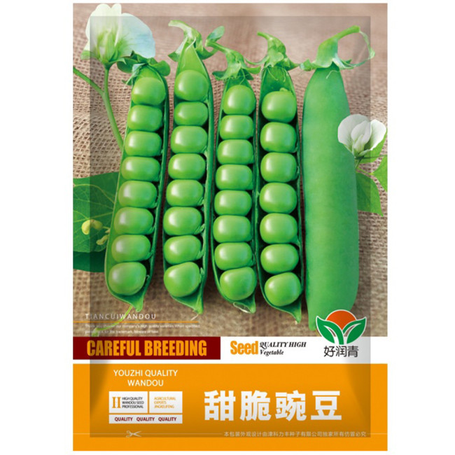 Edible Green Pea Seeds, Perfect for Gardening