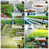 N337 Garden Water Timer 8-Program Automatic Irrigation Controller with 1-599 Minutes Duration for Garden Hose Greenhouse Patio