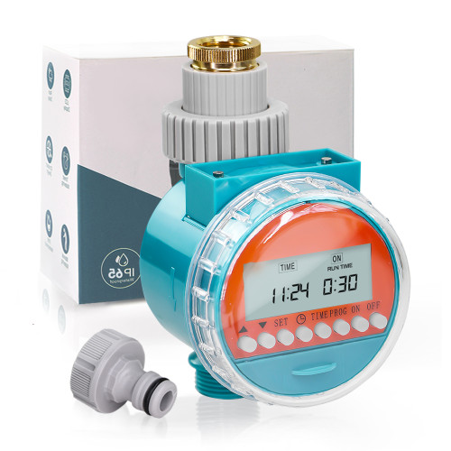 N338 Rain Sensor Irrigation Timer – Energy-Saving Digital Watering System with 8 Customizable Programs, Permanent Memory, and Eco-Friendly Design