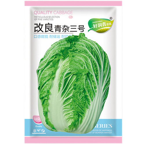 Improved Qingza No.3 Chinese Cabbage Seeds