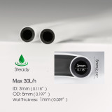 N341 3/5MM Panda PVC Hose for Drip Irrigation – UV-Resistant, High Temp Tolerance, Efficient Water Delivery