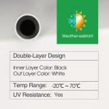 N341 3/5MM Panda PVC Hose for Drip Irrigation – UV-Resistant, High Temp Tolerance, Efficient Water Delivery