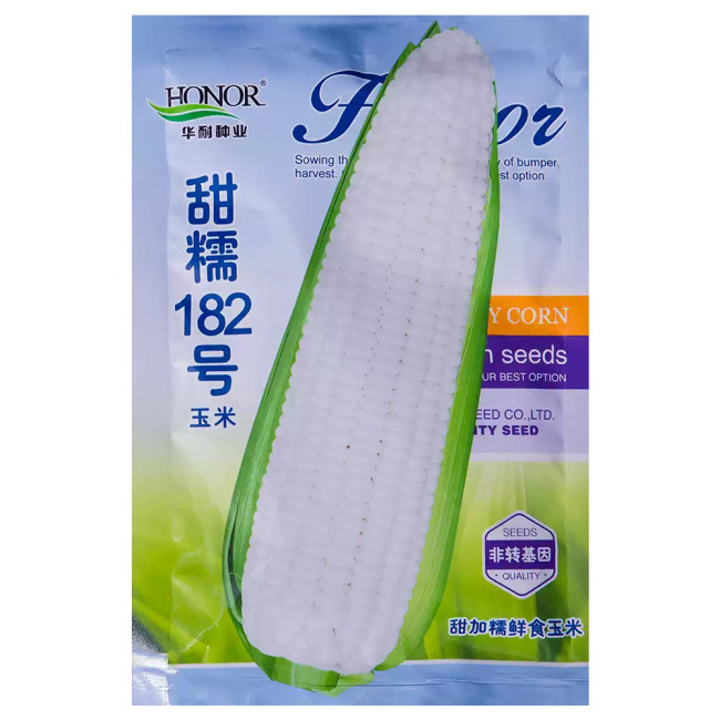 Sweet-waxy No.182 Corn Seeds