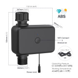 N370 Dual-Band WiFi Irrigation Timer – 2.4GHz & 5GHz Smart Watering Controller with App Control