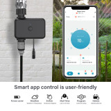 N370 Dual-Band WiFi Irrigation Timer – 2.4GHz & 5GHz Smart Watering Controller with App Control