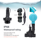 N375 Solenoid Valve Watering Timer with Pulse Signal Control | Battery Operated Irrigation Controller for Drip & Sprinkler Systems