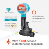 N375 Solenoid Valve Watering Timer with Pulse Signal Control | Battery Operated Irrigation Controller for Drip & Sprinkler Systems