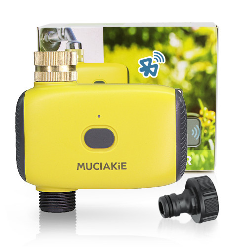 N369 Bluetooth Single-Zone Smart Water Timer with Alexa Google Control, Rain Delay & Cycle Mode