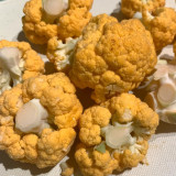 Orange Flower No.2 Cauliflower Seeds, Hybrid Cauliflower, Nutrient-Rich, Firm Curds, β-Carotene Rich