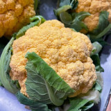 Orange Flower No.2 Cauliflower Seeds, Hybrid Cauliflower, Nutrient-Rich, Firm Curds, β-Carotene Rich