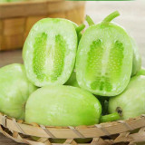 Yunü Mini Fruit Cucumber Seeds, White Mini Cucumber, Ultra-Small White Fruit, Sweet & Spineless