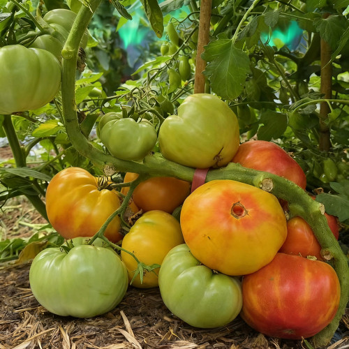 Northern Lights Tomato Seeds - Outstanding Ornamental and Edible Value