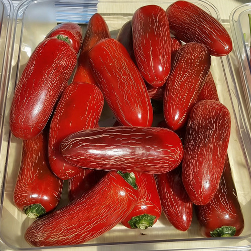 Sausage Pepper Seeds - High-Yielding, Strong Fruit Set, Good Disease Resistance, Versatile for Multiple Culinary Uses