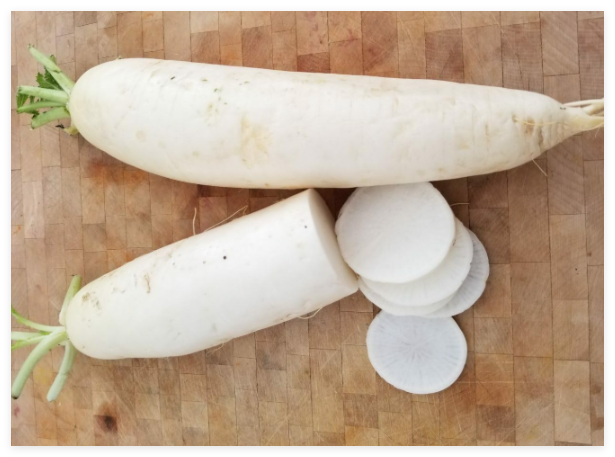Radish Seeds Daikon Non-GMO Fresh Harvest for Gardens