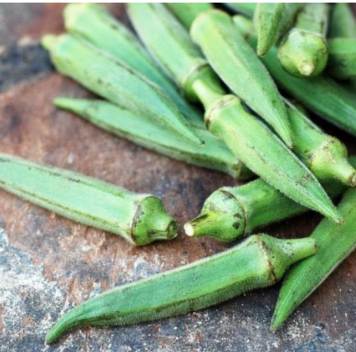 Emerald Okra Seeds Non-GMO Heirloom, Tracking Included, Gardening, Heirloom