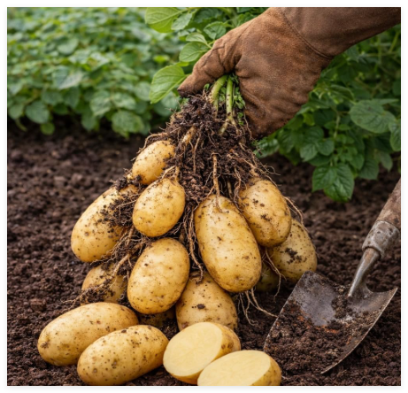 German Butterball Seed Potatoes for Planting | Deep Yellow Flesh