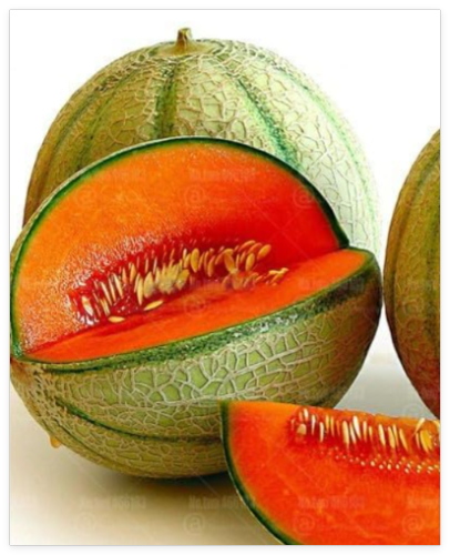 Cantaloupe Seed Rare Species red Cantaloupe Super Sweet Melon Fruit bosnai Plants for Home Garden Plants Planting - (Color: 8)
