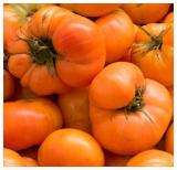 Amana Orange Tomato Seeds Fresh Harvest for Gardens