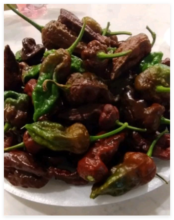 Chocolate Ghost Pepper Seeds Super Hot