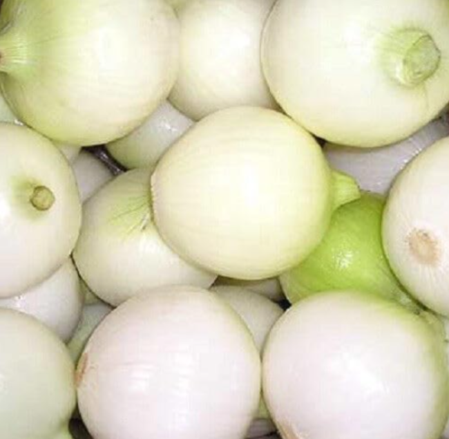 Pearl Wax Pearl Onion Small Sweet Greens Garden White Vegetable