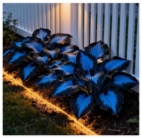 Blue Black Hosta Seeds – Perennial Shade Plant