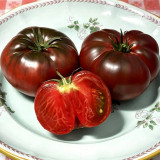 Black Krim Tomato Seeds – Heirloom Non-GMO Variety, Deep Purple-Black Fruits, Rich Complex Flavour, High-Yielding