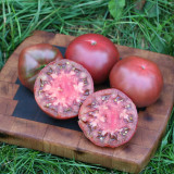 Black Krim Tomato Seeds – Heirloom Non-GMO Variety, Deep Purple-Black Fruits, Rich Complex Flavour, High-Yielding