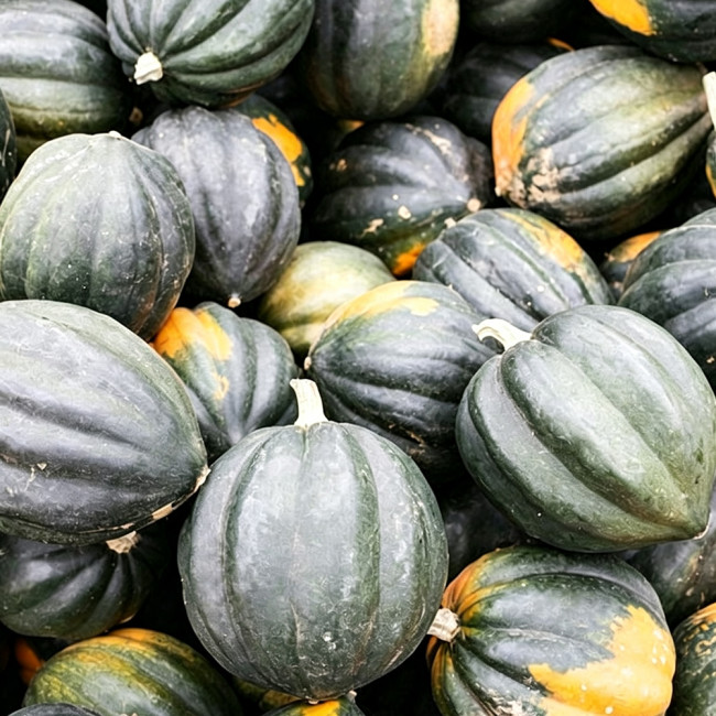 Acorn Squash Seeds - Cucurbita pepo, High Yielding Edible Seed Squash, Sweet Starchy Flesh, Ideal for Home Gardening