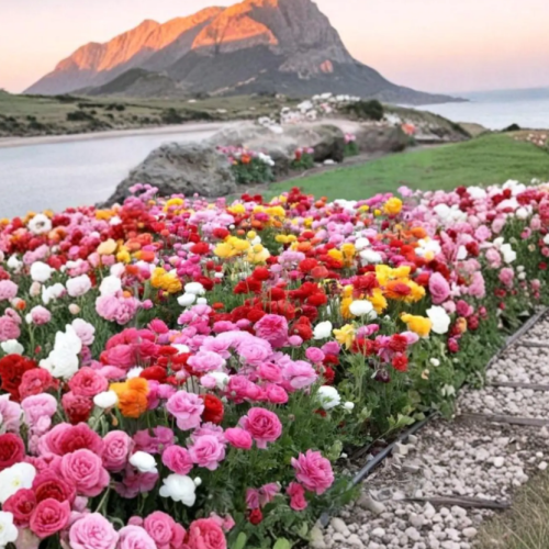 Mixed Ranunculus Seeds | Ranunculus asiaticus | Spring Garden Ornamental Blooms