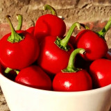Red Hot Cherry Pepper Seeds | Capsicum annuum | Medium Heat Pickling Chili For Hot Sauce