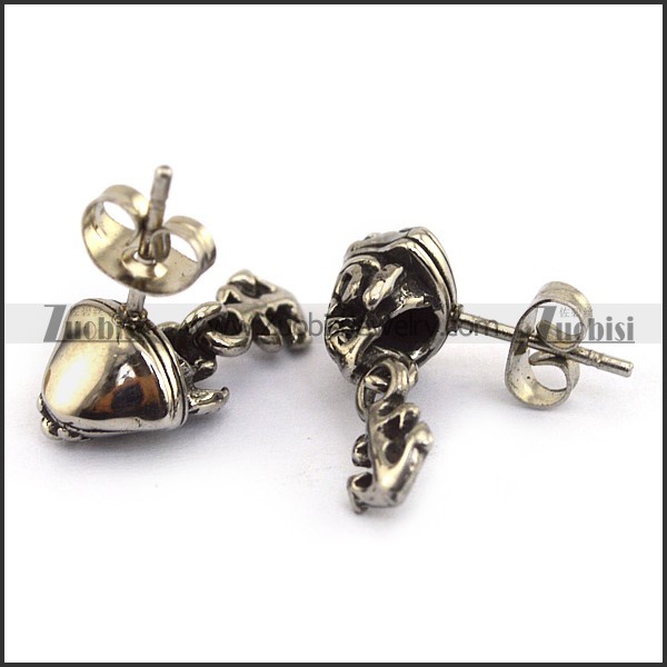 Stainless Steel Pirates of the Caribbean Earring - e000074
