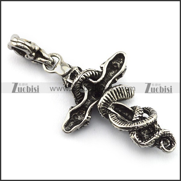 Stainless Steel Cross Pendant -p000759