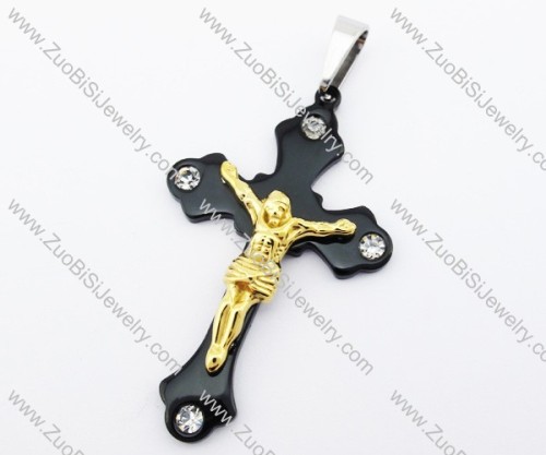 Stainless Steel Cross pendant - JP380019
