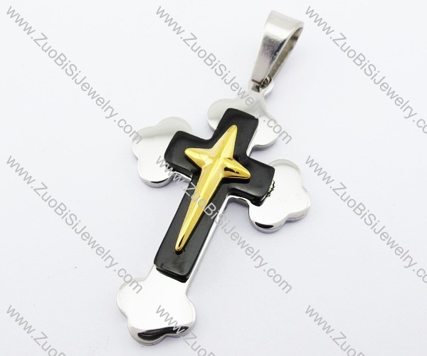 Stainless Steel Cross pendant - JP380022