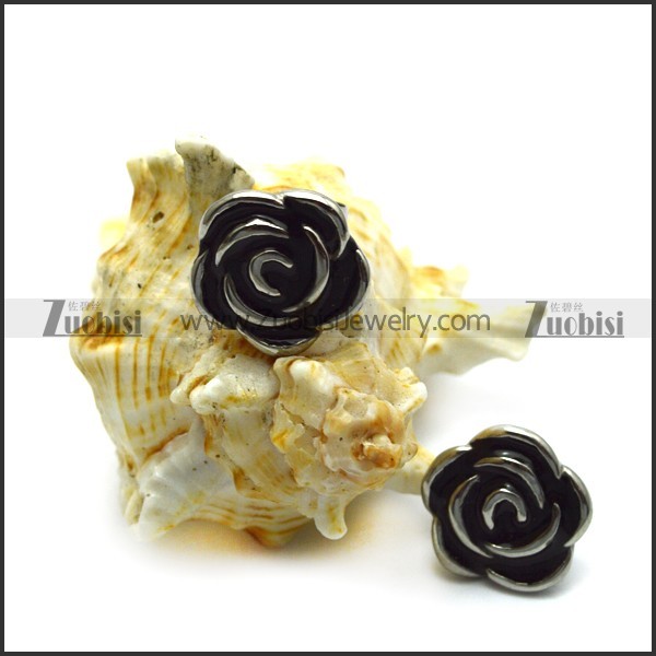 Rose Stud Earring e001482