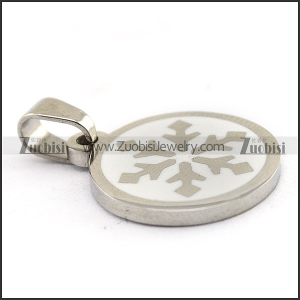 Stainless Steel Christmas Charm Snow Pendants XMAS p003707