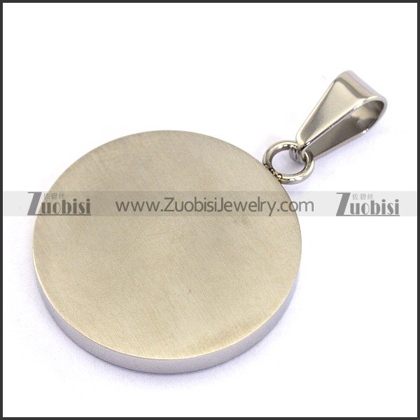 Stainless Steel Eight Diagrams Pendants -p000341