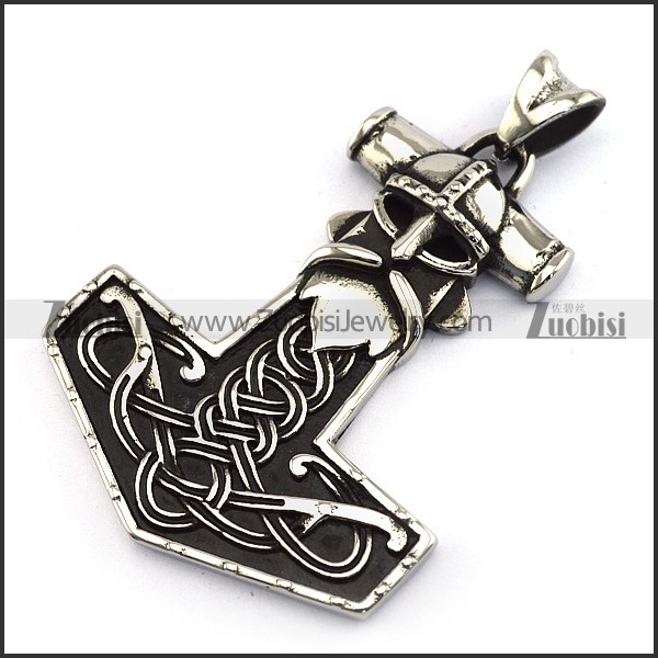 No Horns Viking Pendant p004231